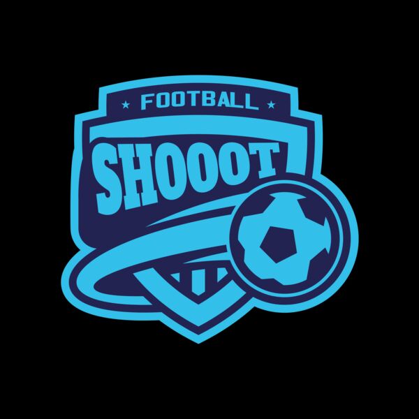 Shoot Football logo template Thumbnail