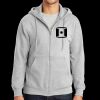 Essential Fleece Full Zip Hooded Sweatshirt Thumbnail