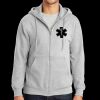Essential Fleece Full Zip Hooded Sweatshirt Thumbnail