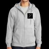 Essential Fleece Full Zip Hooded Sweatshirt Thumbnail