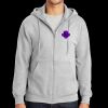 Essential Fleece Full Zip Hooded Sweatshirt Thumbnail