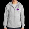 Essential Fleece Full Zip Hooded Sweatshirt Thumbnail