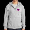 Essential Fleece Full Zip Hooded Sweatshirt Thumbnail