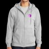 Essential Fleece Full Zip Hooded Sweatshirt Thumbnail