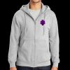 Essential Fleece Full Zip Hooded Sweatshirt Thumbnail