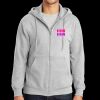 Essential Fleece Full Zip Hooded Sweatshirt Thumbnail