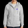 Essential Fleece Full Zip Hooded Sweatshirt Thumbnail