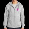 Essential Fleece Full Zip Hooded Sweatshirt Thumbnail