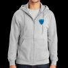 Essential Fleece Full Zip Hooded Sweatshirt Thumbnail