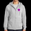 Essential Fleece Full Zip Hooded Sweatshirt Thumbnail