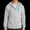 Essential Fleece Full Zip Hooded Sweatshirt Thumbnail