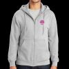 Essential Fleece Full Zip Hooded Sweatshirt Thumbnail