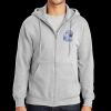 Essential Fleece Full Zip Hooded Sweatshirt Thumbnail