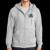 Essential Fleece Full Zip Hooded Sweatshirt Thumbnail