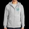 Essential Fleece Full Zip Hooded Sweatshirt Thumbnail