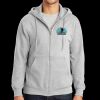 Essential Fleece Full Zip Hooded Sweatshirt Thumbnail