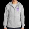 Essential Fleece Full Zip Hooded Sweatshirt Thumbnail