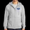 Essential Fleece Full Zip Hooded Sweatshirt Thumbnail