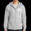 Essential Fleece Full Zip Hooded Sweatshirt Thumbnail
