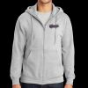Essential Fleece Full Zip Hooded Sweatshirt Thumbnail