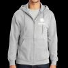Essential Fleece Full Zip Hooded Sweatshirt Thumbnail